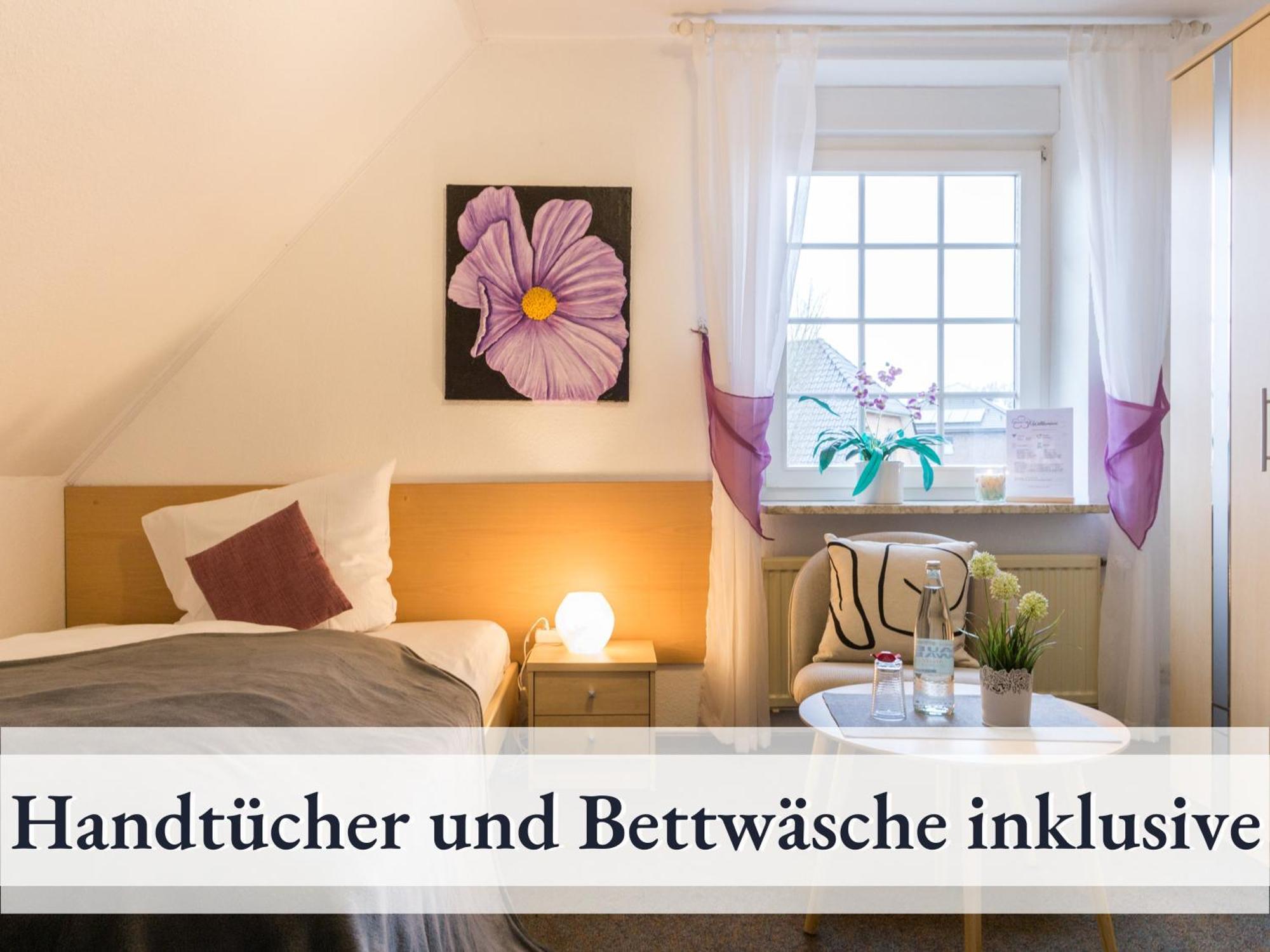Blumenvilla - 15 Minuten Bis Zum Heide Park, Haustiere Willkommen, Sauna Im Gebaeude Schneverdingen Exterior foto